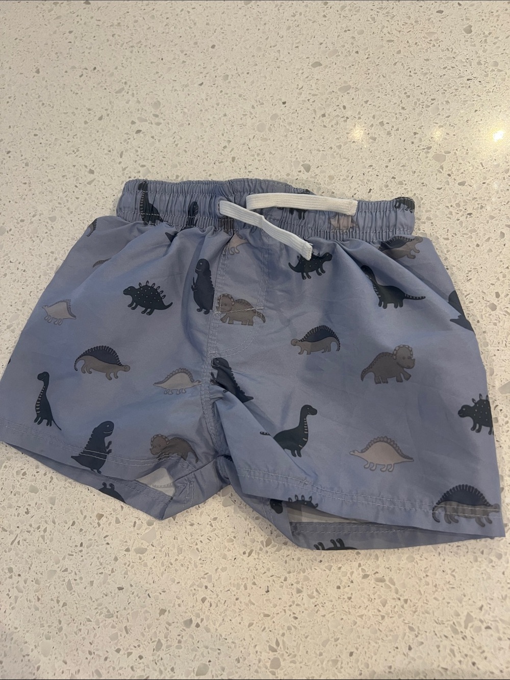 Baby H&M Light Blue Dinosaur Shorts
